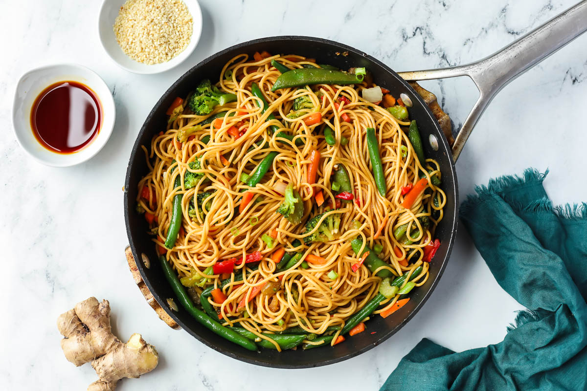 Easy Vegetable Lo Mein: Get Kids to Eat Their Veggies!