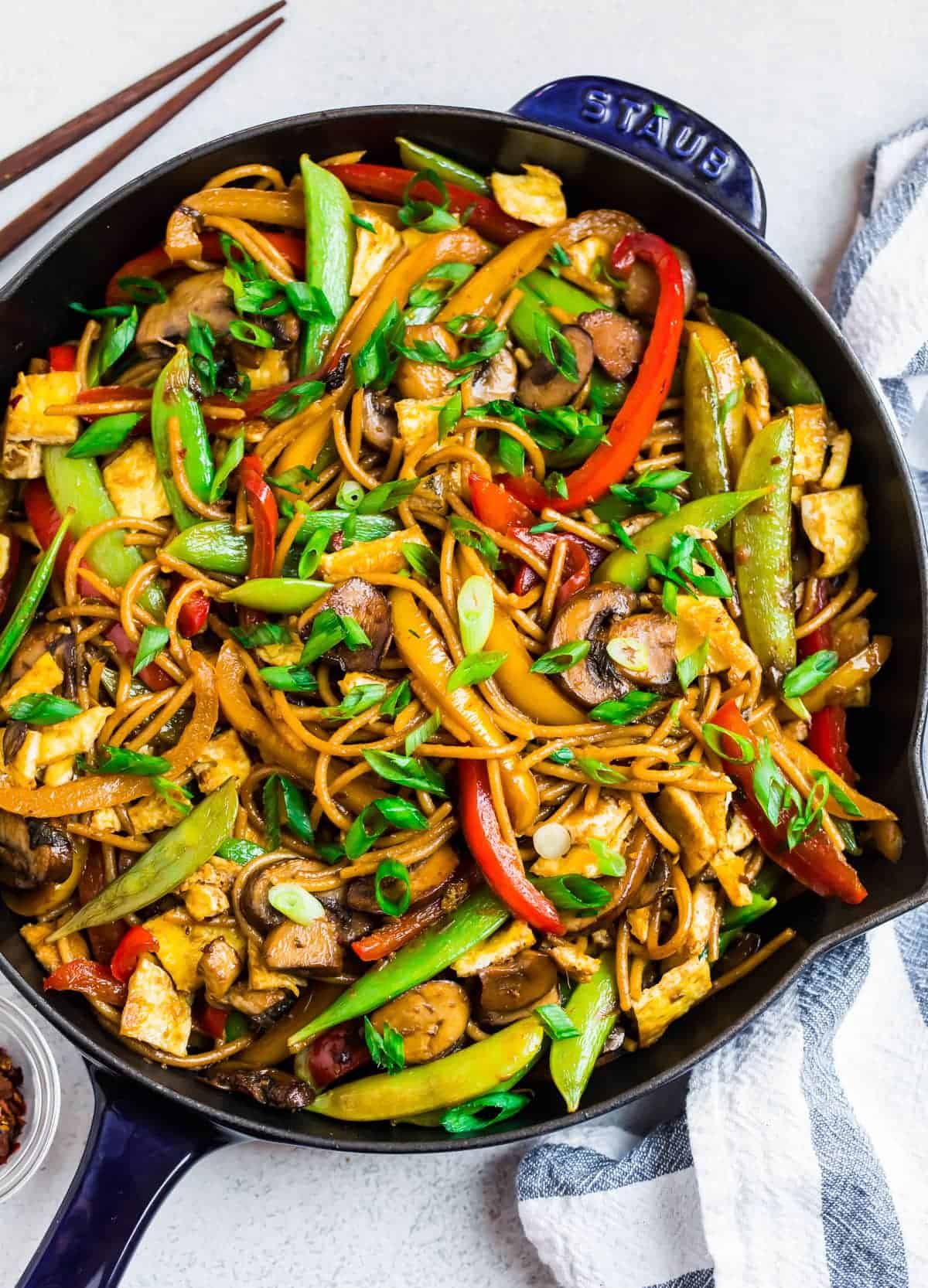 Healthier Vegetable Lo Mein: Better Than Takeout, No MSG